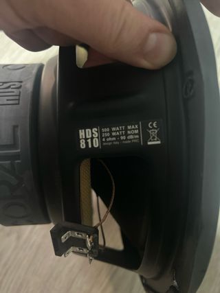 Subwoofer Coral HDS Line 810 - 10 pulgadas