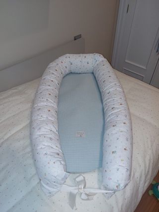 Nido colecho bebé estampado