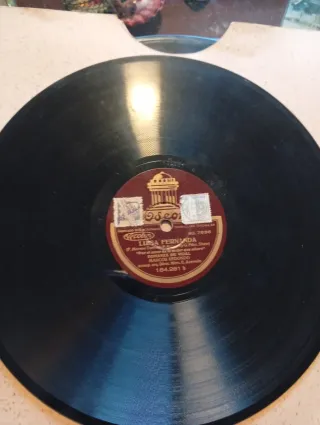 6 discos de pizarra con álbum