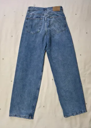 Pantalón vaquero baggy azul