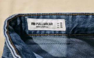 Pantalón vaquero baggy azul