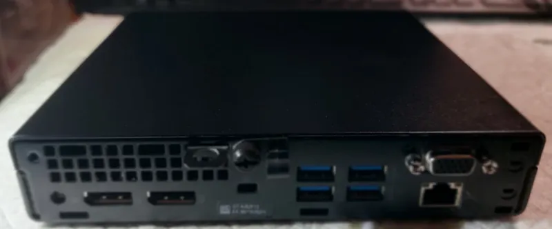 Mini PC Dell OptiPlex 7080 Negro afbeelding 2