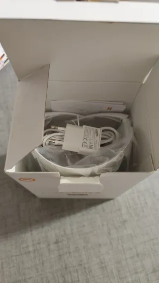 Mascarilla Facial LED Blanca y Plateada