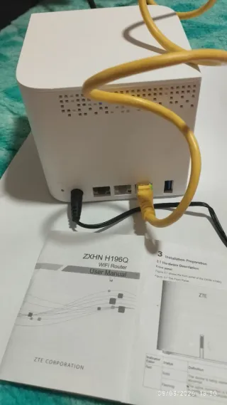 Repetidor WiFi Mesh ZTE 2.4/5G 2 Puertos LAN