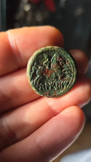 Moneda Íbera As de Belikom