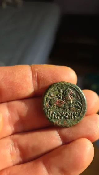 Moneda Íbera As de Belikom