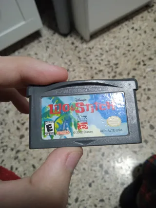 2 Juegos Game Boy Advance: FIFA y Lilo & Stitch