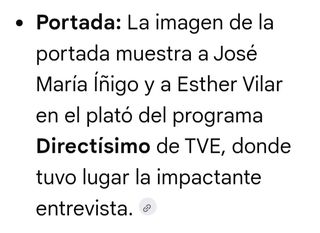 Libro: La "Bomba" Esther Vilar