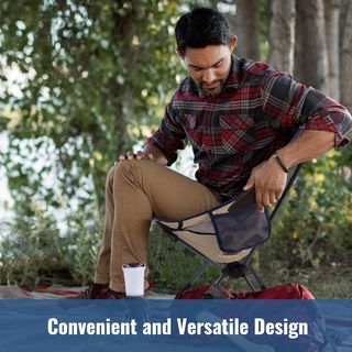 Silla Camping TREKOLOGY Plegable Portátil