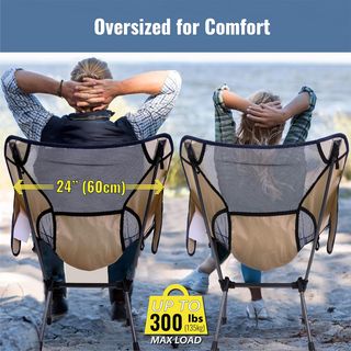 Silla Camping TREKOLOGY Plegable Portátil