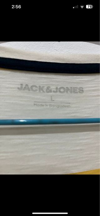 Camiseta Jack & Jones Rayas Talla L
