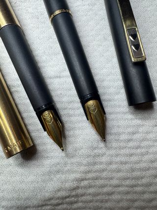 2 Penne Stilografiche Paper Mate