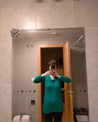 Jersey S.Oliver verde talla M