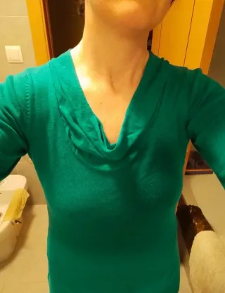 Jersey S.Oliver verde talla M