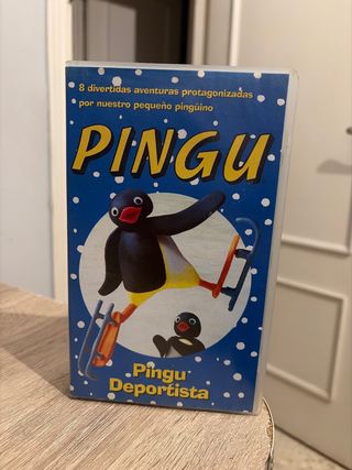 Película VHS Pingu Deportista
