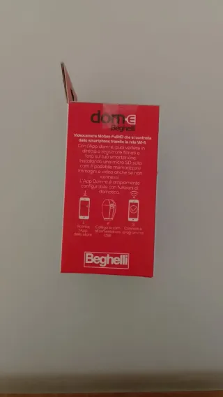 Beghelli Dome Videocamera FullHD Wi-Fi