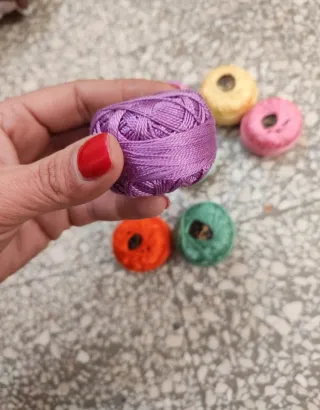 Gomitoli lana e matassine cotone