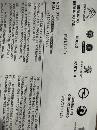 Baca Toyota Proace City / Citroën Berlingo