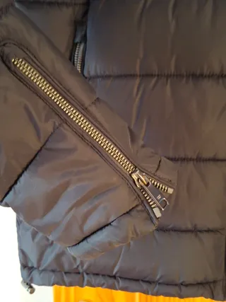 Cazadora Zara Hombre Talla M Negra