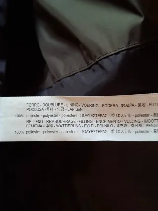 Cazadora Zara Hombre Talla M Negra