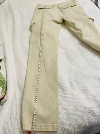 Pantalón cargo beige Silbon