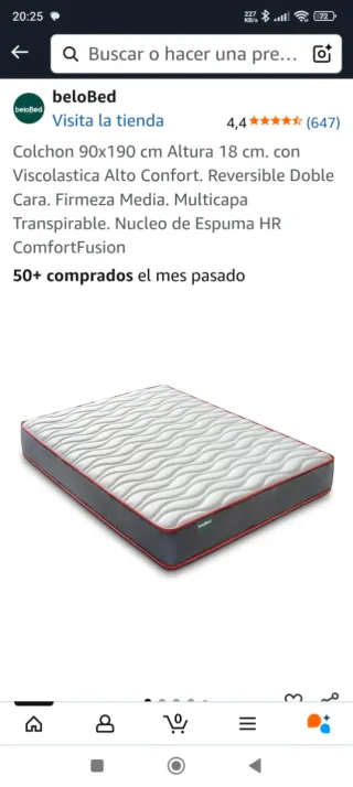 Cama 90 con cajones y somier