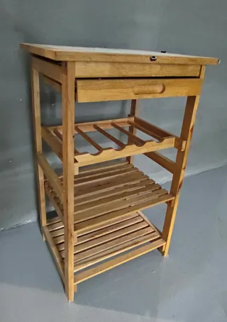 Mesa auxiliar cocina madera