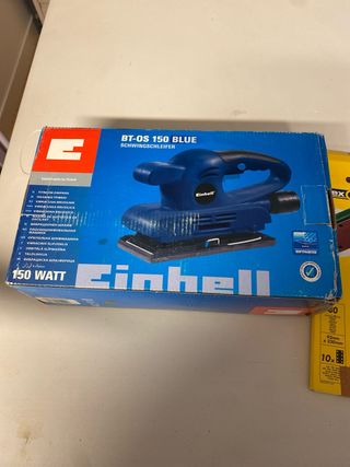 Lijadora orbital Einhell BT-OS 150 BLUE