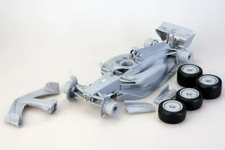 Maqueta Alpha Model Ferrari SF23, escala 1/20