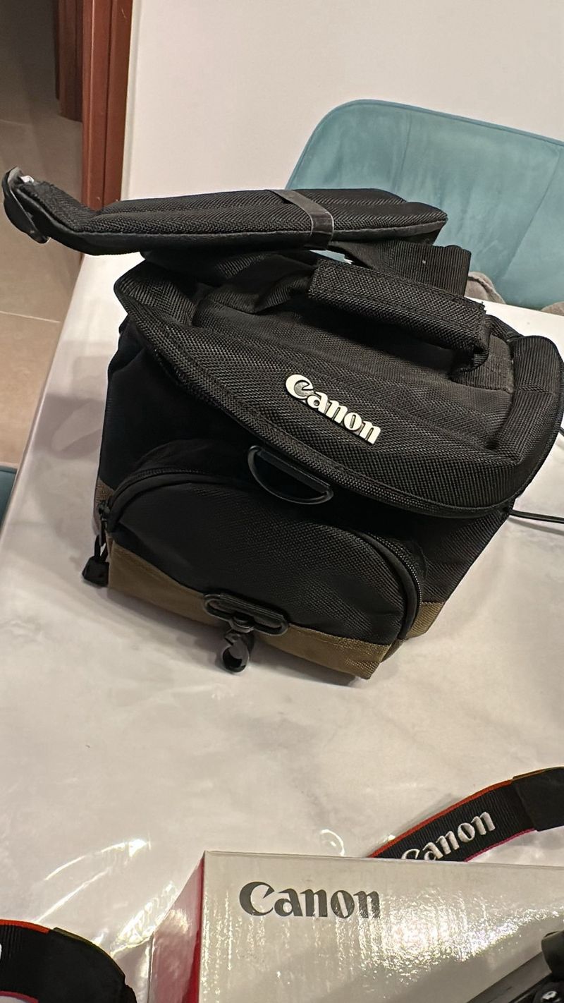 Canon EOS 200D + 2 Objetivos+ bolsa+ 16 gb + caja afbeelding 7