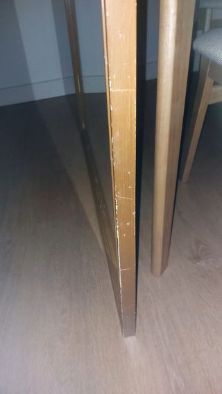 Espejo grande 100x80 cm marco madera