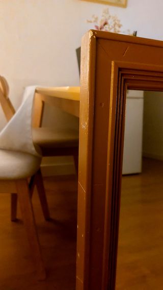 Espejo grande 100x80 cm marco madera