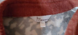 Blusa Ana Colmenero, marrón, talla 50