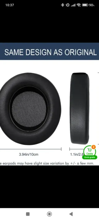 Almohadillas RAZER KRAKEN VER COMPATIBILIDAD FOTO