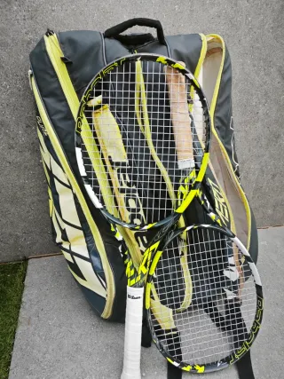 Raquetas Babolat Aero Team y raquetero de 12