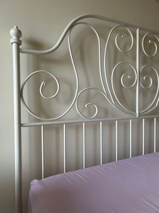 Cama Forja Blanca 140x200