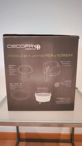 Freidora Cecofry Compact 5L 1000W NUEVA