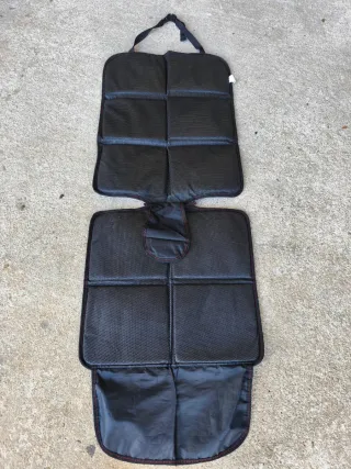 Protector asiento coche negro