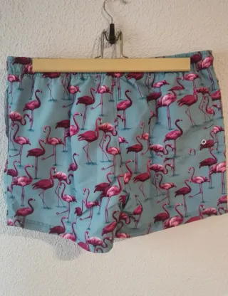 Bañador Gables XL Flamencos Azul