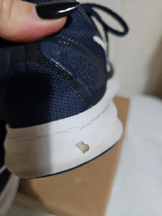 Zapatillas Nike Azul Marino y Blanco