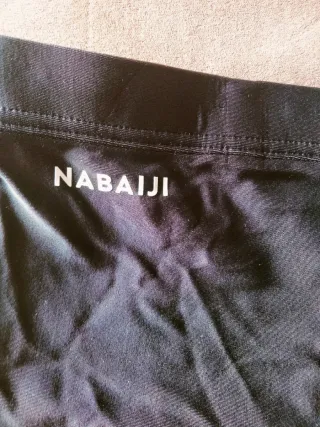 Culote de natación negro