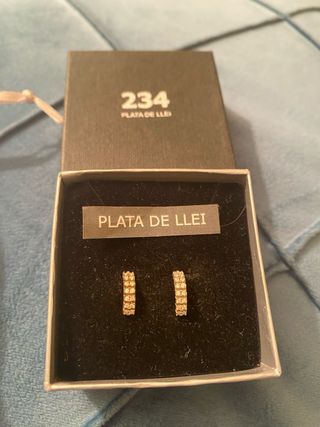 Pendientes Plata 234 PLATA DE LLEI Circonitas