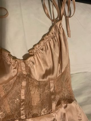 Elegante Camicia da notte molto lunga Romantica