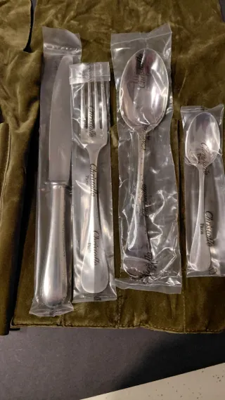 2 set posate Christofle Paris