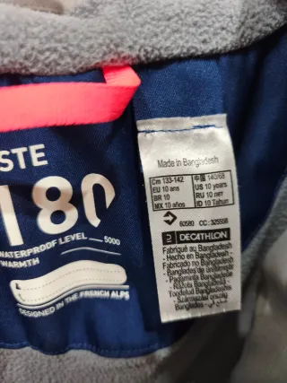 Giubbotto da neve grigio