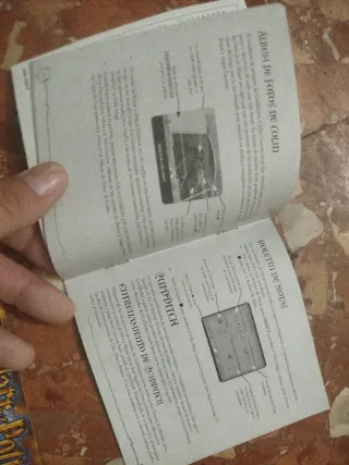 Carátula y manual Harry Potter PS1