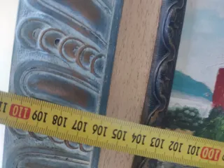 Cuadro al óleo paisaje gallego