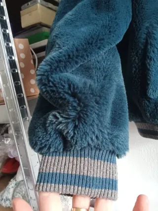 Cazadora peluche suave mujer talla S