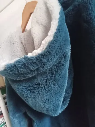 Cazadora peluche suave mujer talla S