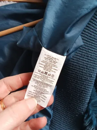 Cazadora peluche suave mujer talla S